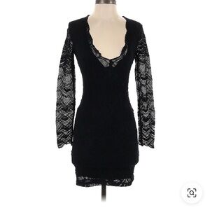 Nightcap Black Lace dress